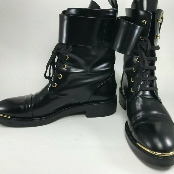Louis Vuitton - Leather Ranger Women Boots - Picture 3 of 8